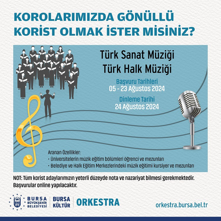 Gönüllü Korist Olmak İster Misiniz?