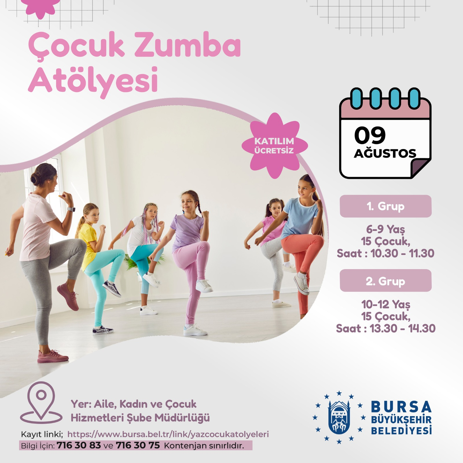 Çocuk Zumba Atölyesi