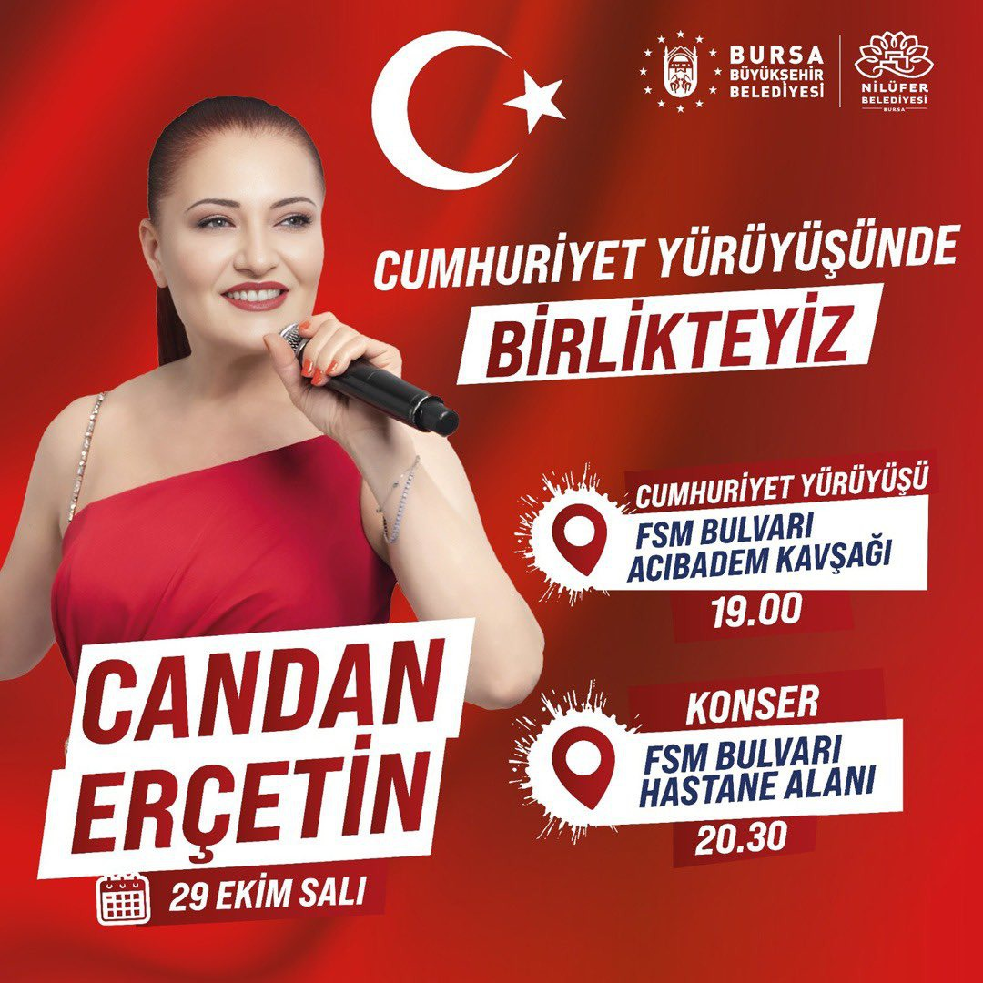 Cumhuriyet Bayramı - Candan Erçetin Konseri