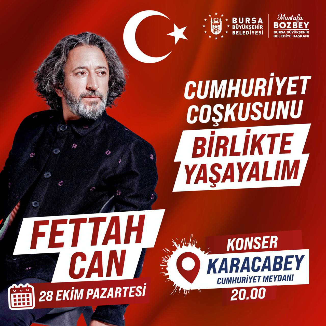 Cumhuriyet Bayramı - Fettah Can Konseri