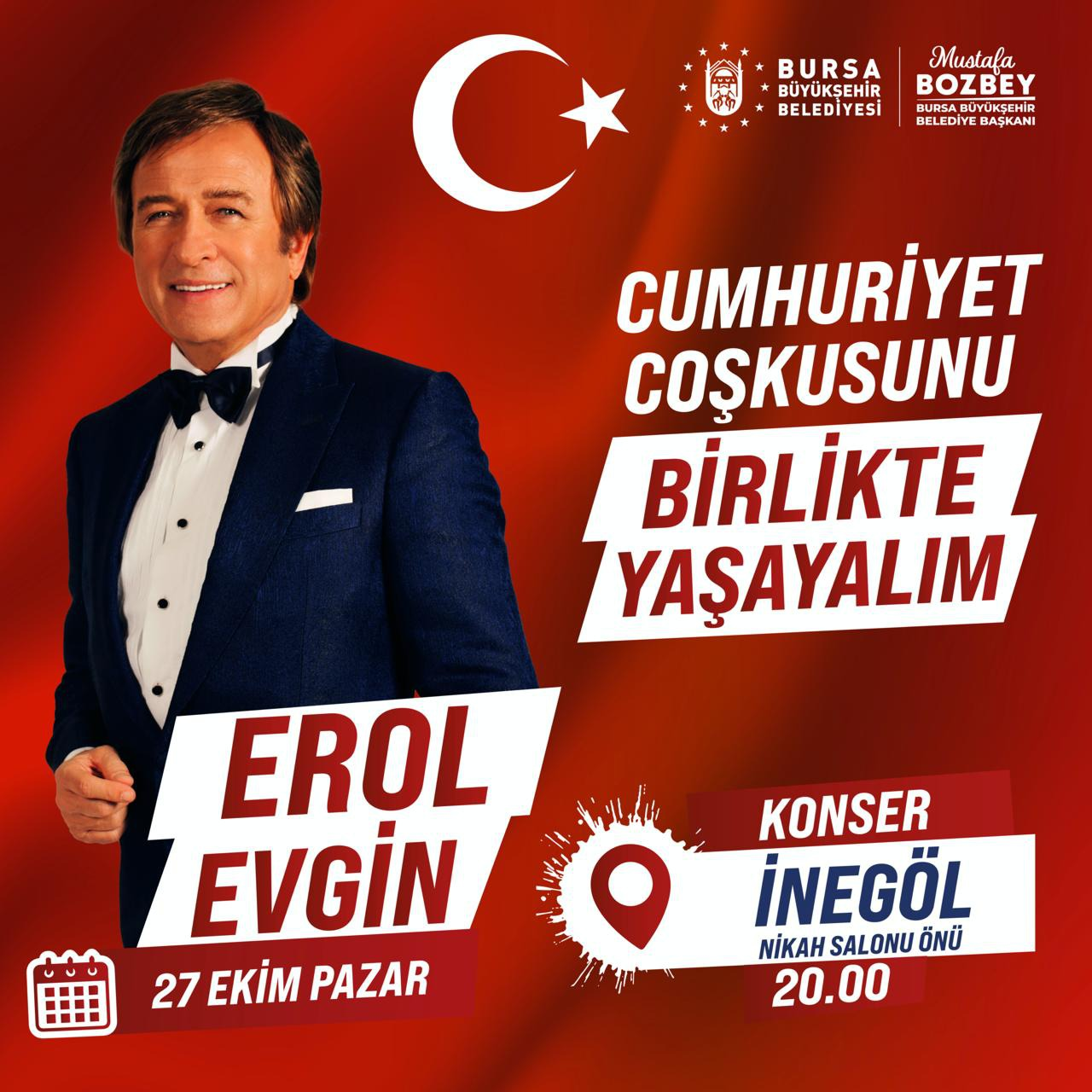 Cumhuriyet Bayramı - Erol Evgin Konseri