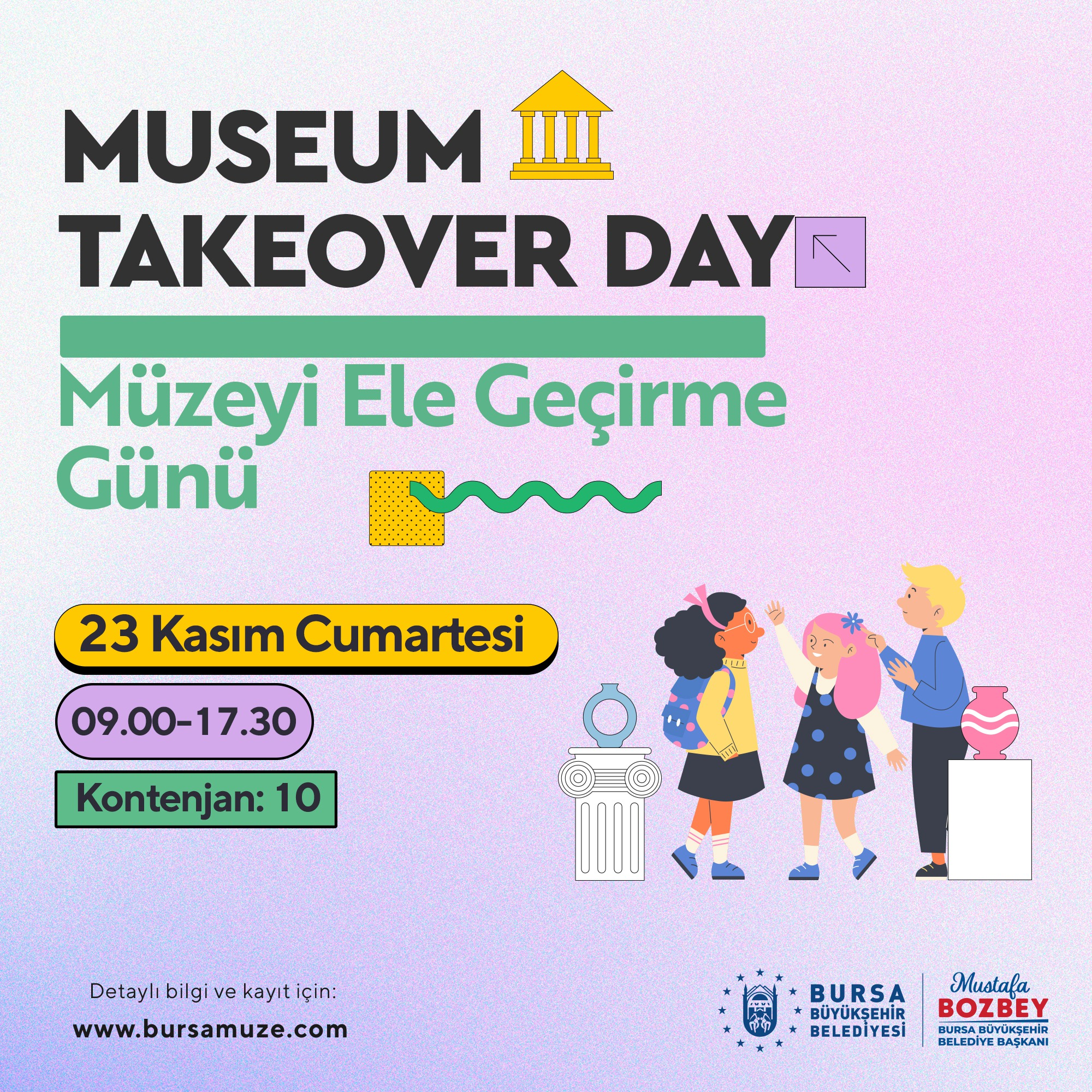 MUSEUM TAKEOVER DAY (Müzeyi Ele Geçirme Günü)