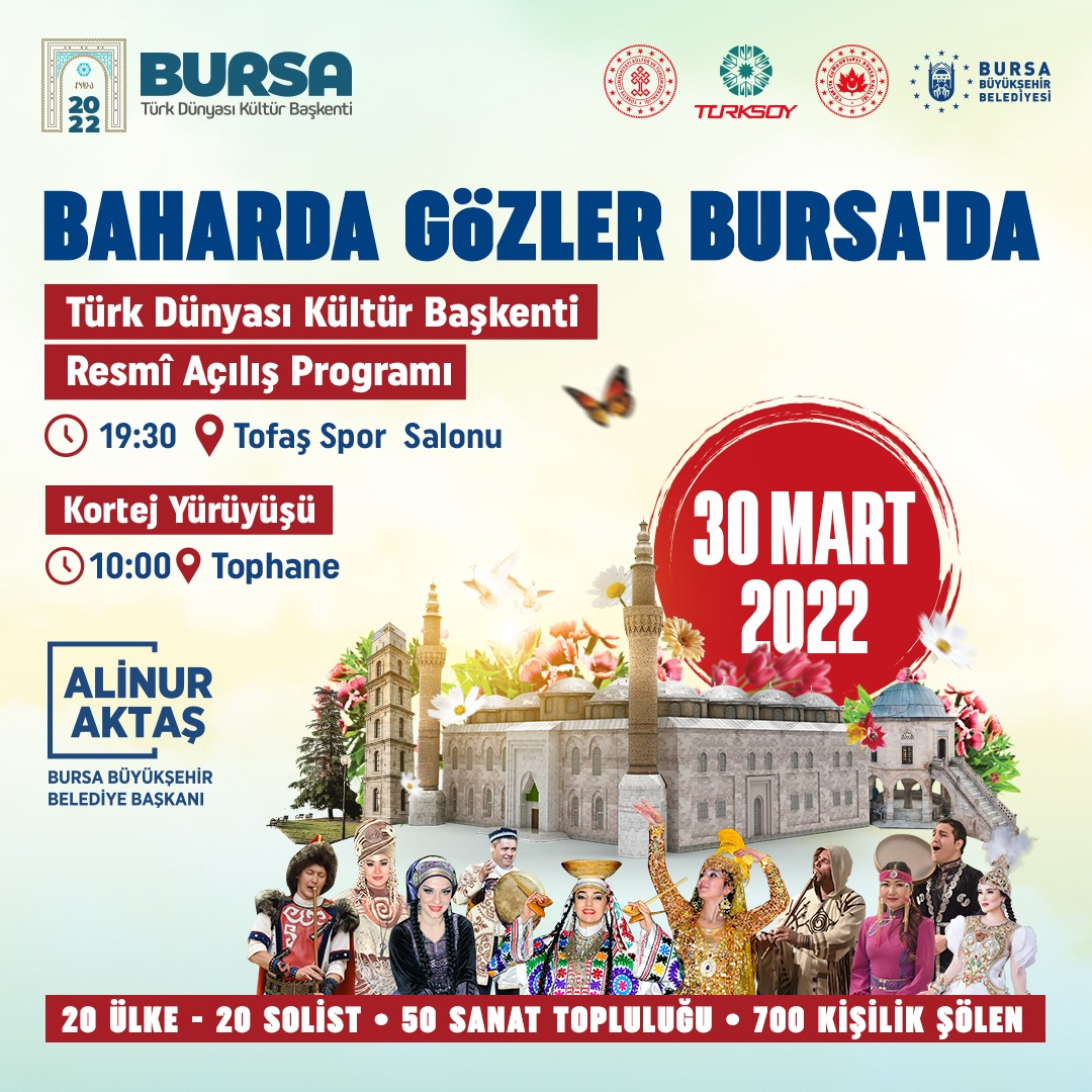 Türk Dünyası Kültür Başkenti Resmi Açılış Programı