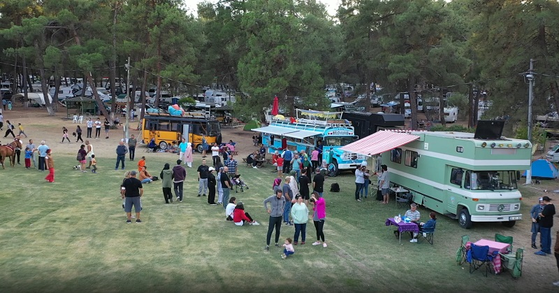 Kamp ve karavan tutkunları Bursa’da buluşuyor