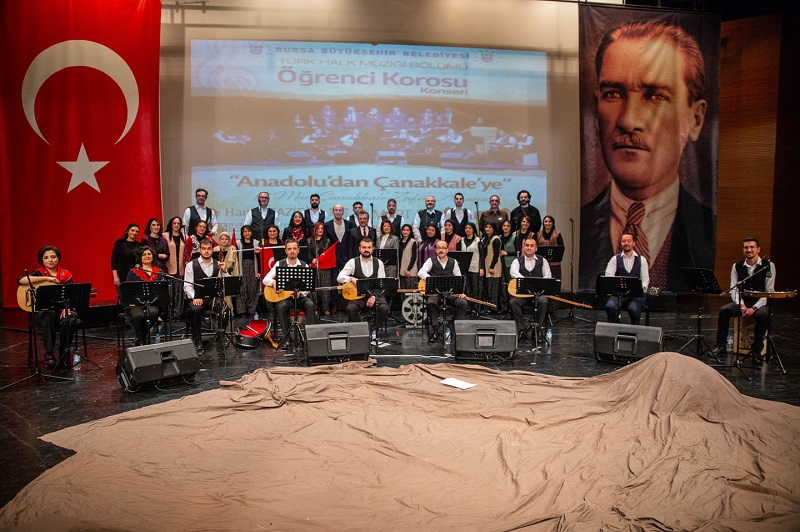 Anadolu’dan Çanakkale’ye zafer konseri