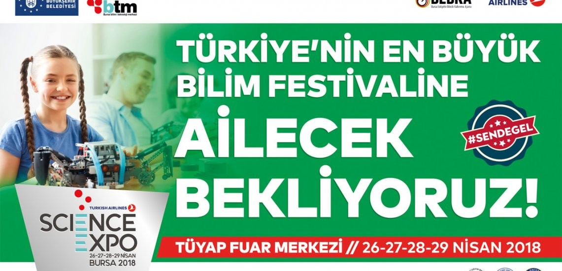 Bursa Bilim Festivali'ne rekor başvuru